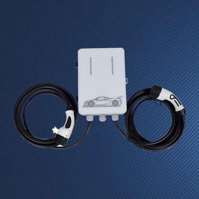 What safety features should I look for in a Dual-Connector Car Charging Station?